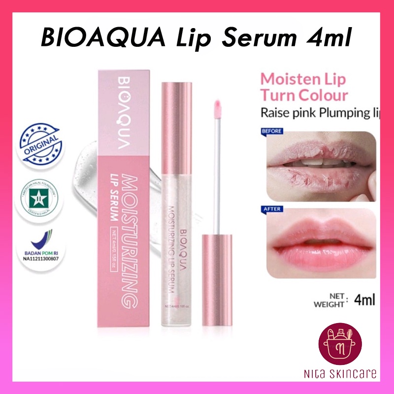 100% ORI BIOAQUA Moisturizing Pelembab bibir Repair lips Moisturizing Essence Lip Mask Moisturizing 
