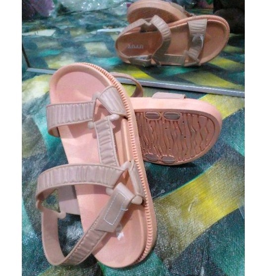 9101 - Sepatu Sendal Gunung Tali Karet Wanita Yutu Model Trendy Size 36 - 40