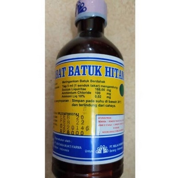 OBAT BATUK HITAM 300 ML / BATUK BERDAHAK