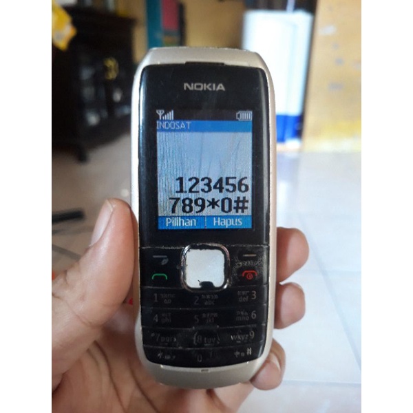 hp nokia 1800 bekas second (hp cas batre)