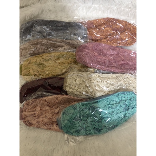 MASKER HIJAB BRUKAT GLITTER MODIS PREMIUM 3 PLY