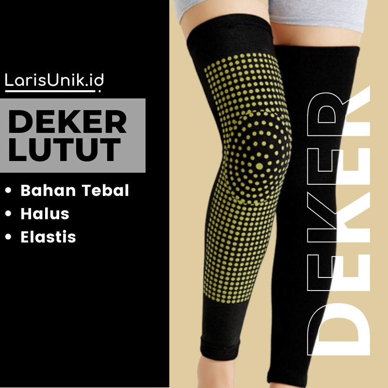 Dekker  Knee Pad Deker Lutut Tourmaline Pelindung Lutut  Decker Knee Support Multifungsi Penghilang Nyeri
