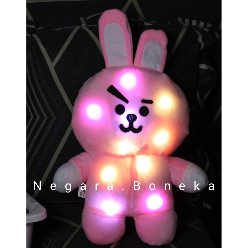 Boneka Led Bisa Nyala Boneka Karakter Lucu Imut bahan Plush