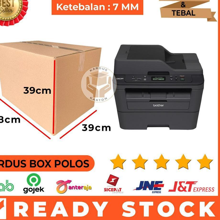 

DNL803 Kardus Polos / Karton Box Packing 58 X 39 X 39 Cm Double Wall, Tebal 7 MM, Jumbo, Sangat Tebal ||