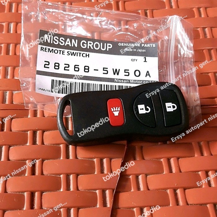 Kun Remote Remot Alarm Grand Livina Xtrail Terrano Terano Baru