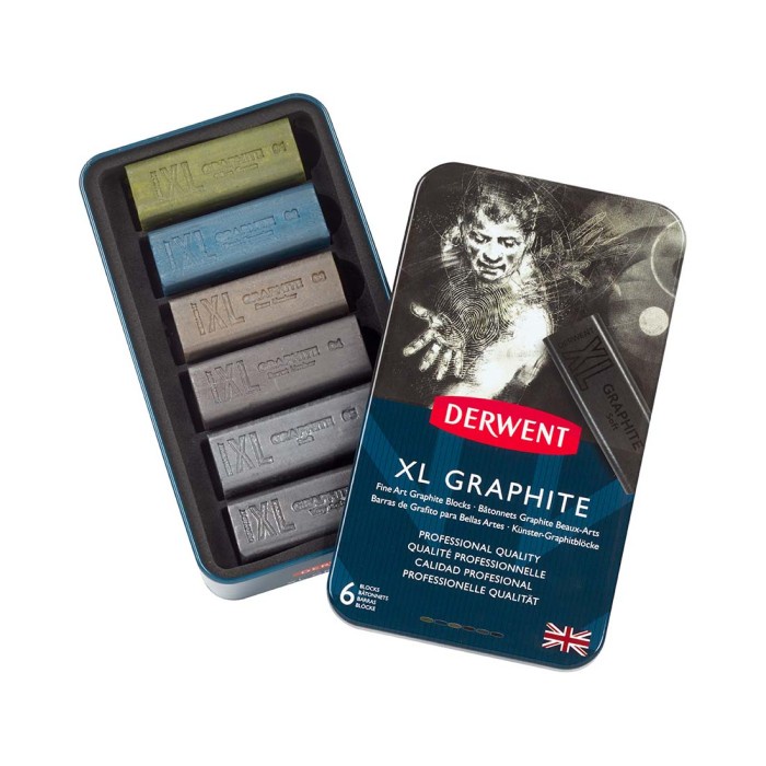 

Charcoal Derwent Xl Graphite Set 6 Pcs