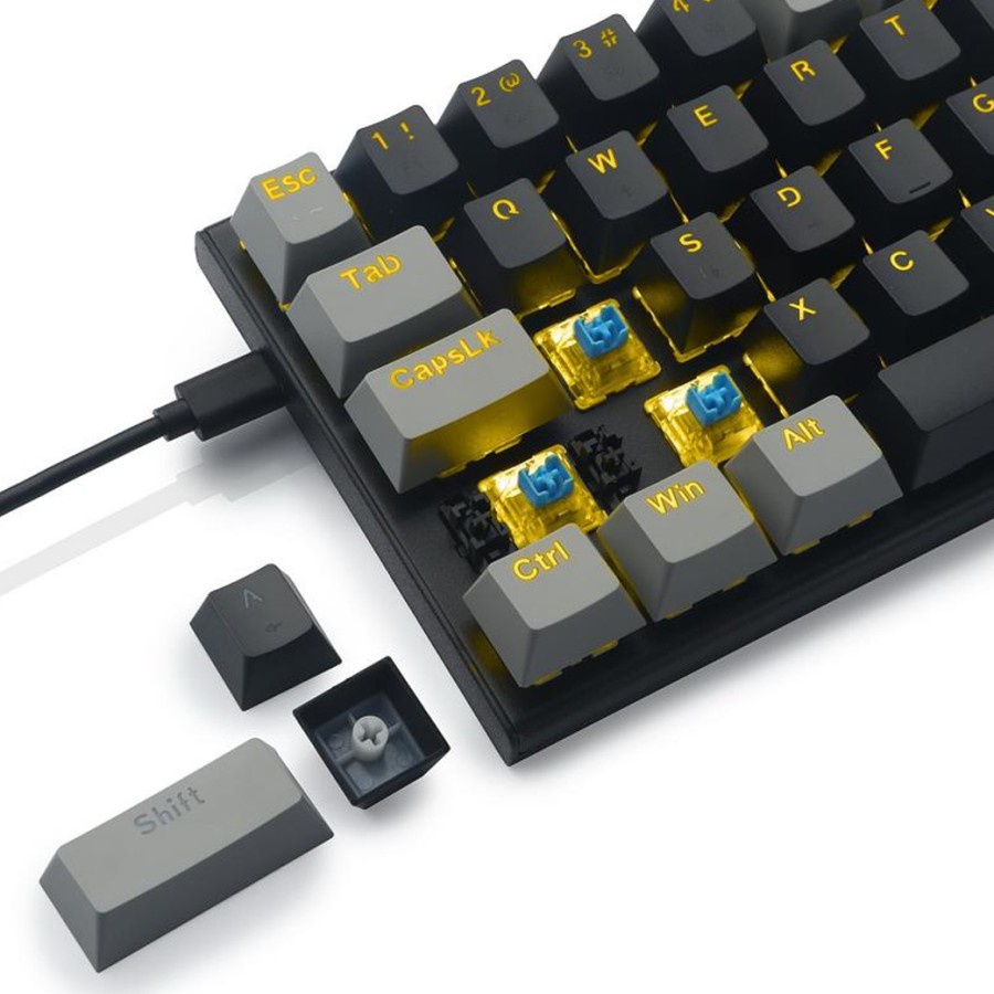 E-YOOSO Z11 Two Tones 60% Mini Hotswap Mechanical Gaming Keyboard