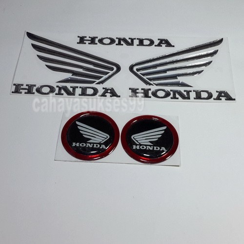 

TERLARIS | Sticker MOTOR Timbul Sayap Honda Silver Besar Stiker Reflective Tebal