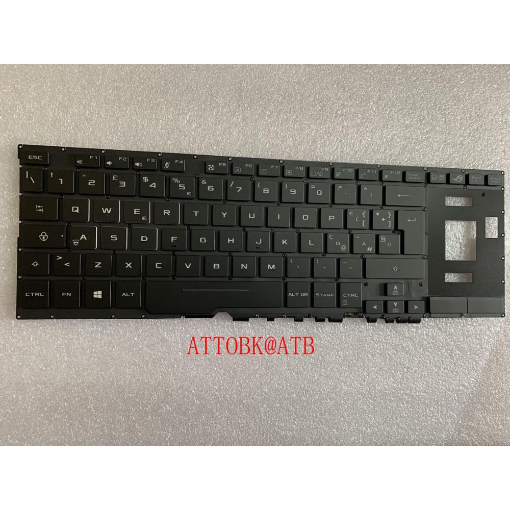 Jual Preorder New Ti Ar La It Be Cz Uk Laptop Keyboard For Asus Rog