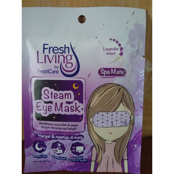 Fresh Living by FreshCare/Steam Eye Mask/Spa Mata/Masker Mata