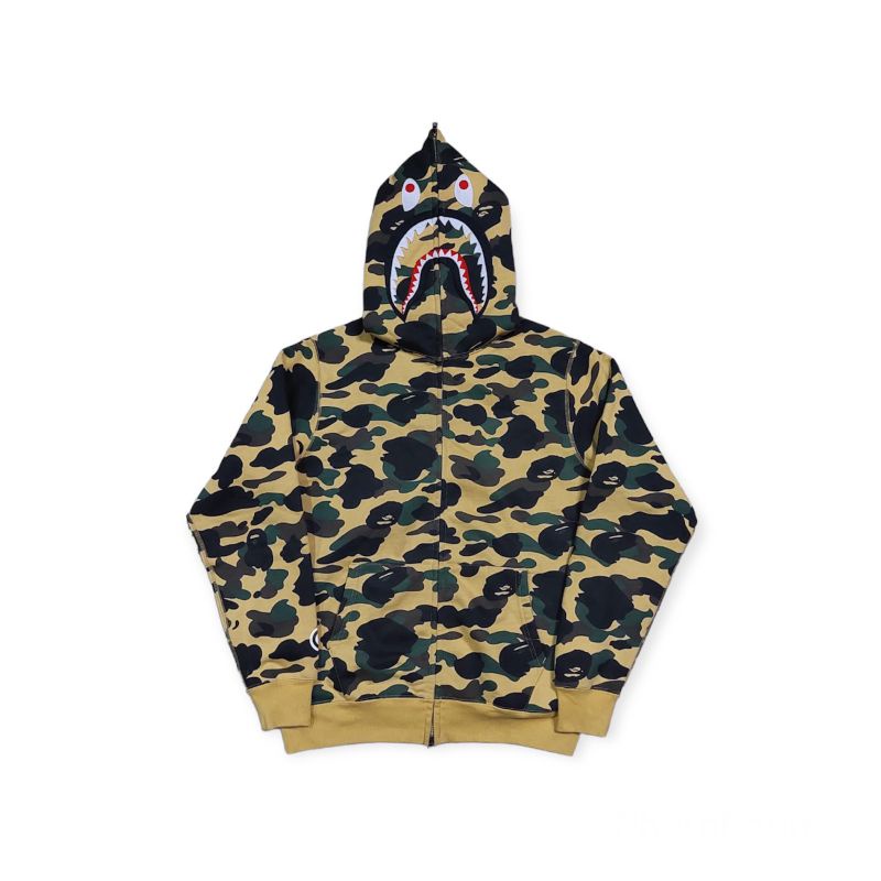 Bape Shark Camo Hoodie Original A bathing Ape