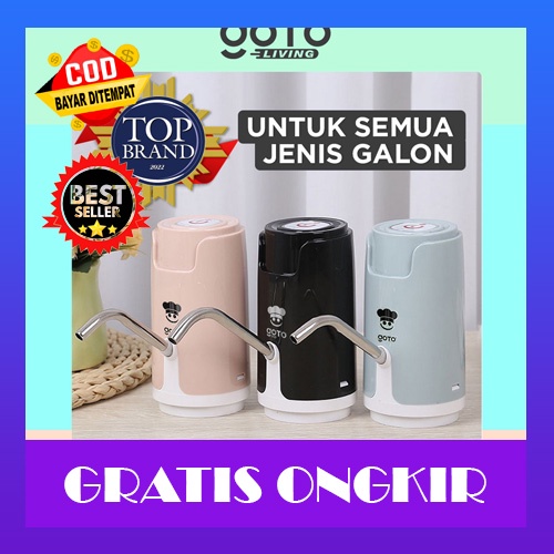Pompa Air Galon Electric Elektrik Otomatis Mini Dispenser Air Bawah Water Pump Charge Recharge Charg