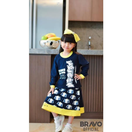 SETELAN KAOS ROK BRAVO / SETELAN ROK BRAVO / ROK BRAVO / SETELAN BRAVO / SETELAN ROK JUNIOR