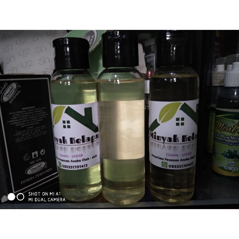 

minyak kelapa / kletik