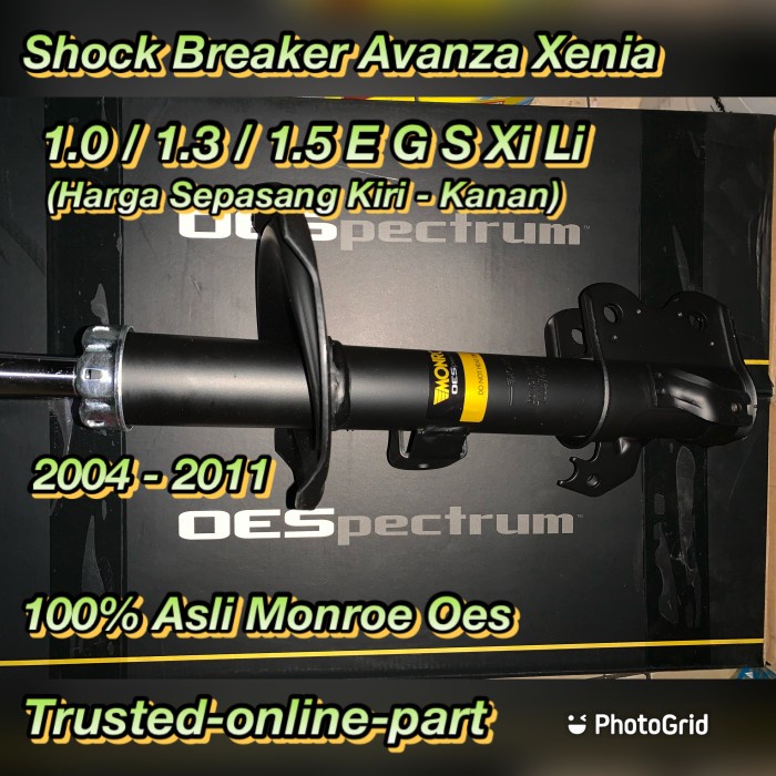 Shock Breaker Avanza Xenia 2004 2008 2010 Depan 100% Asli Monroe