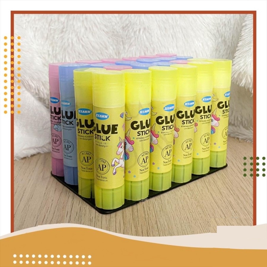 Lem Kertas Glue Stik Batang 10 gram Murah Meriah Serbaguna