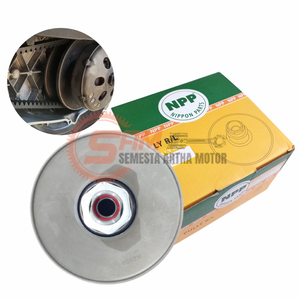 NPP Ori Puli Mio125 M3 Pully Motor Matic Pulley Belakang Only
