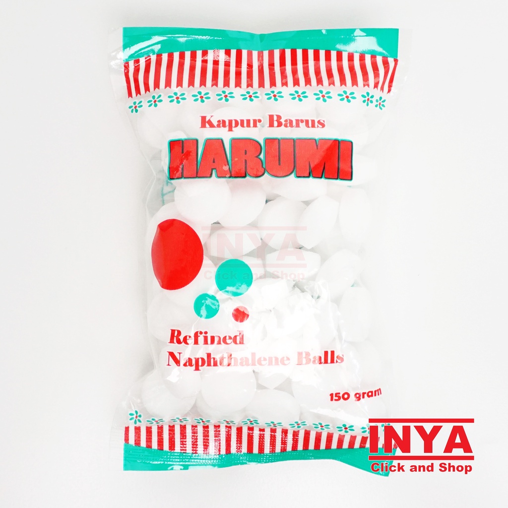 KAMPER HARUMI REFINED NAPHTHALENE BALLS 150gr - Kapur Barus