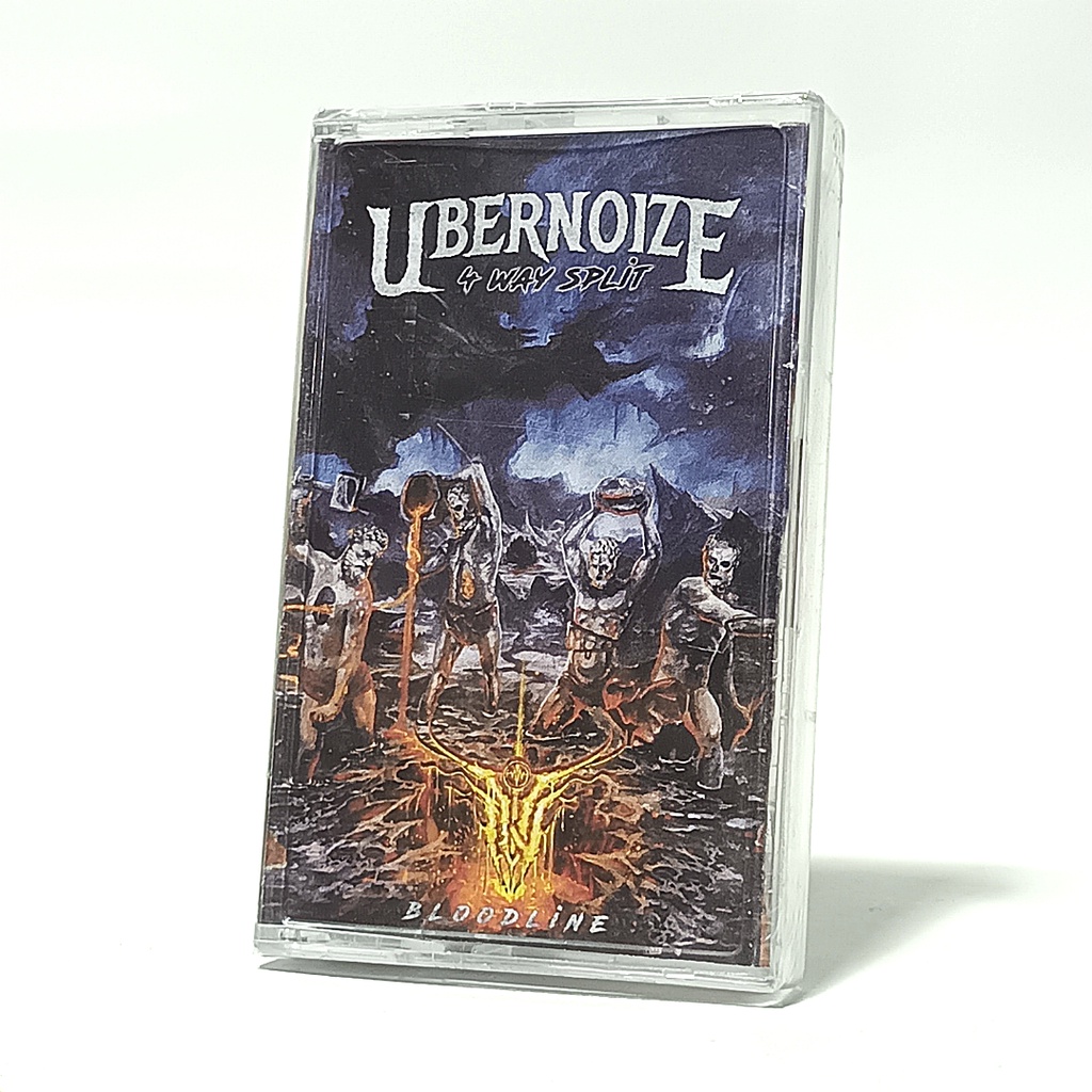 Kaset Various Ubernoize Bloodline 4 Way Split Jasad Forgotten Beside Disinfected