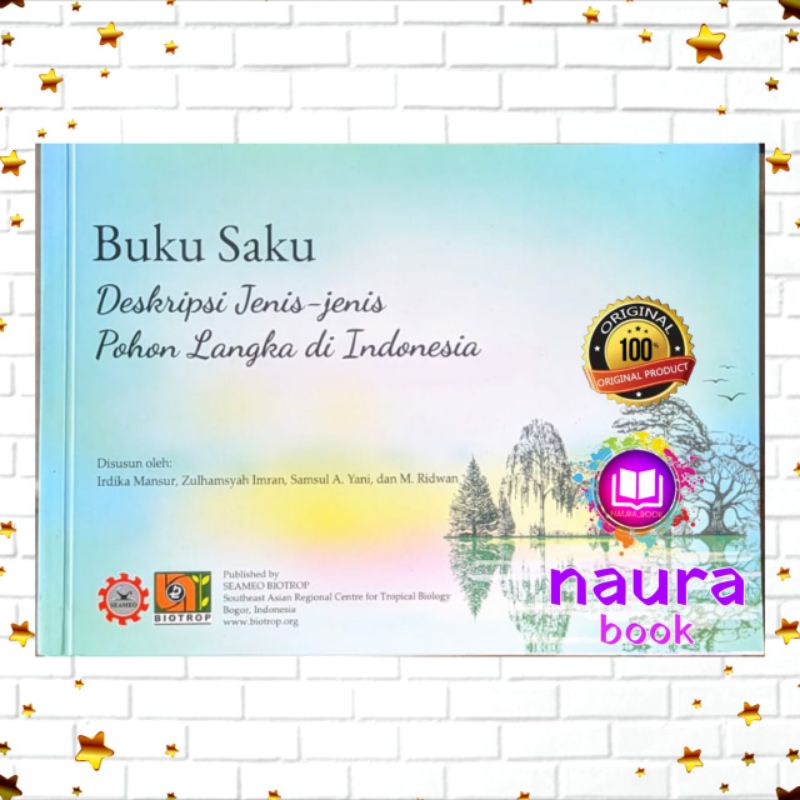 buku saku deskripsi jenis jenis pohon langka di Indonesia