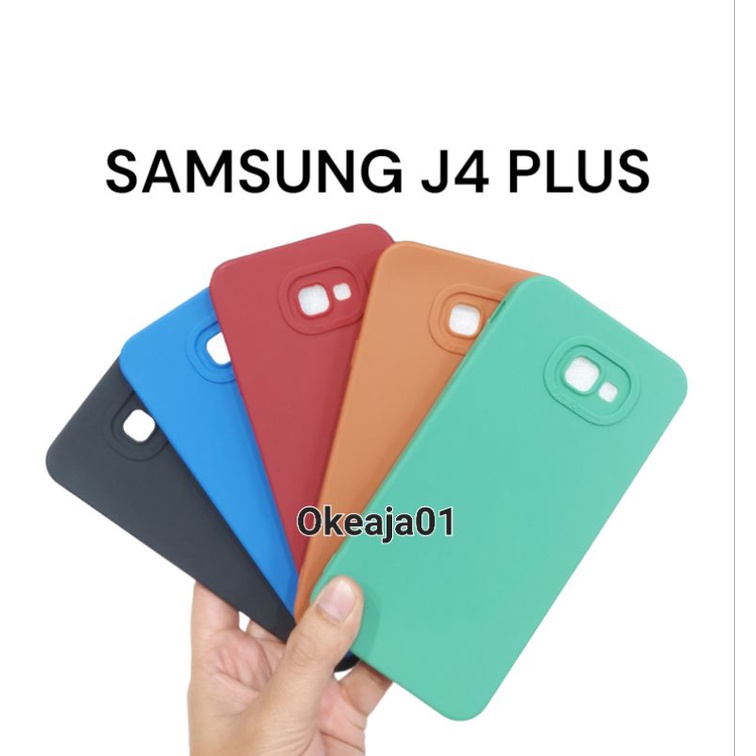 Case Pro Camera Macaron Samsung Galaxy J4 Plus