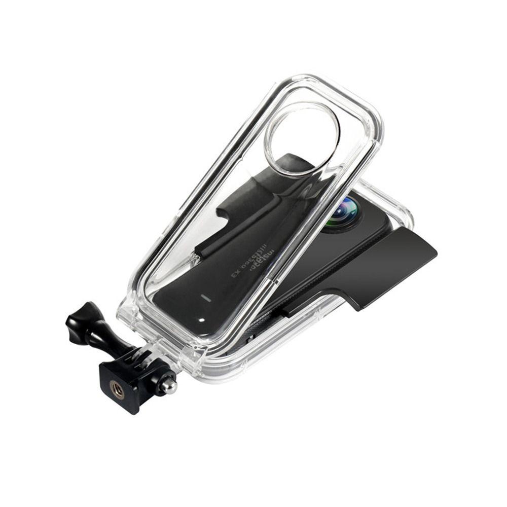 POPULAR Casing Anti Air Populer 40M Kerang Kamera Action Panorama Bawah Air Untuk Insta360 X3