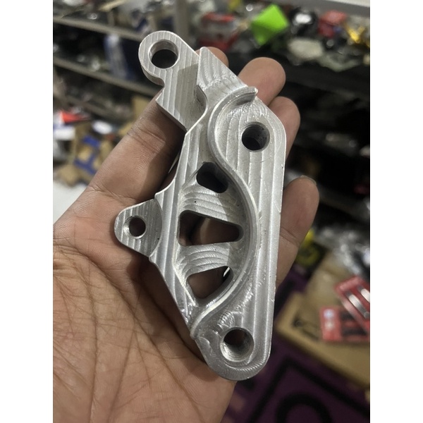 BREKET KALIPER NISSIN SAMURAI PNP JUPITER Z FIZR 125Z DISC 260 300MM