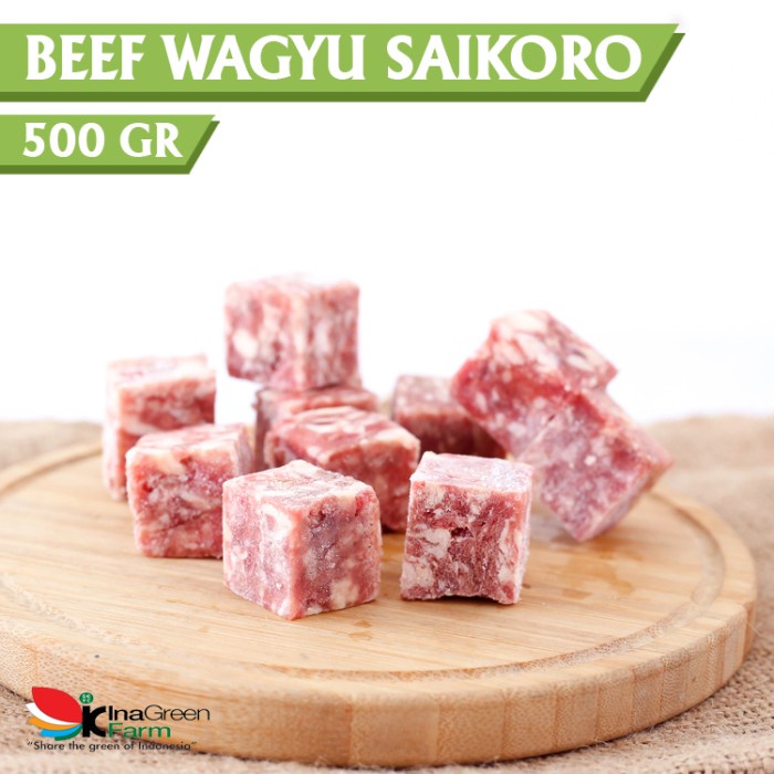 

Inagreen Farm Bandung Beef Wagyu Saikoro