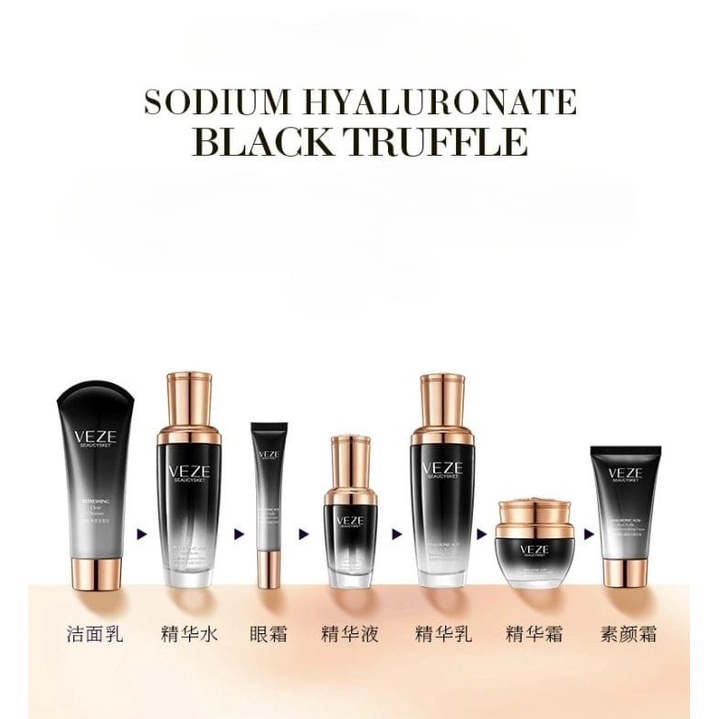 Veze Hyaluronic Acid Black Truffle Luxury Moisturizing Set FZ82522