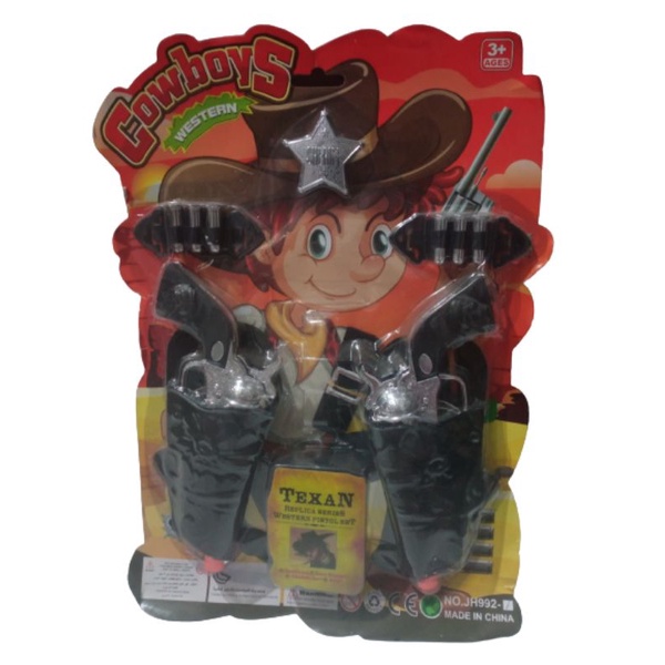 cowboy gun set