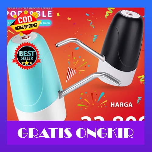 (Cod) Pompa Air Galon Tatakan Gelas Elektrik Free Usb / Water Dispenser Galon Elektrik Pump / Sunson