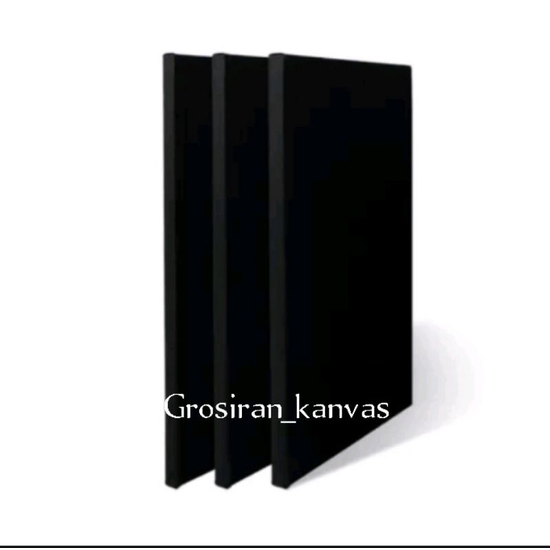 

Kanvas lukis HITAM Ukuran 50x70cm