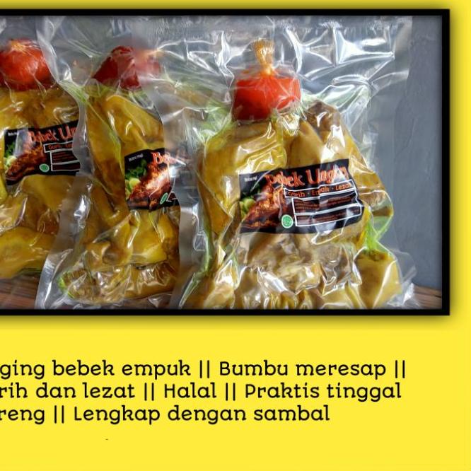 

Limited | HJ6 | BEBEK UNGKEP BABA HAJI 1EKOR SUDAH DENGAN SAMBAL