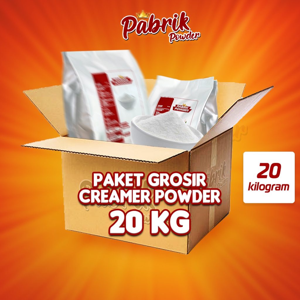 Paket Grosir Powder Creamer - Krimer Bubuk 20 Kg