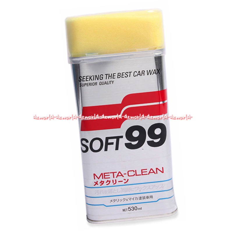 Soft 99 Meta Clean Seeking The Best Car Wax 530ml Mengembalikan Efek Mengkilap Kendaraan Clean Cairan Pembersih Soft99