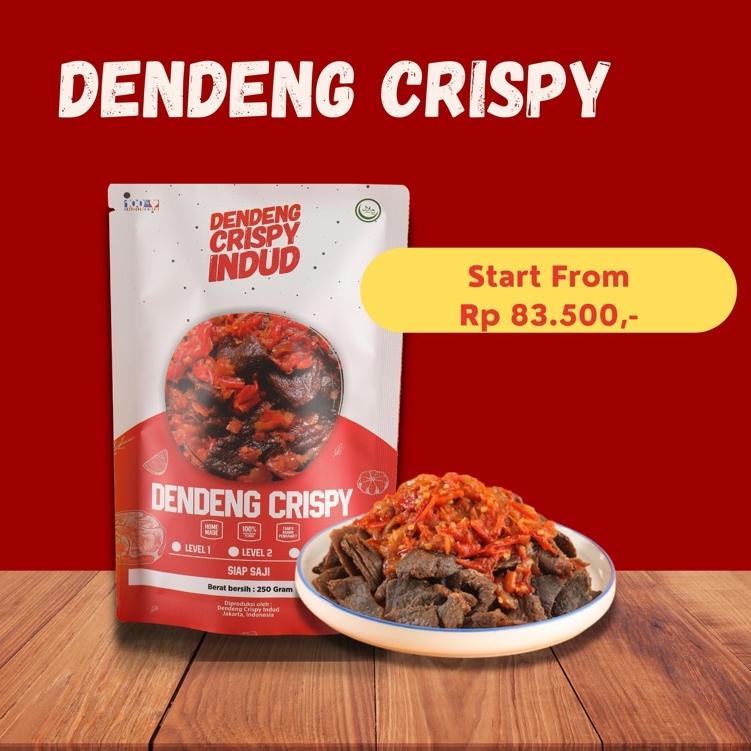 

➱ Dendeng Sapi Crispy / Kering Indud 125 Gram - 250 Gram ✩