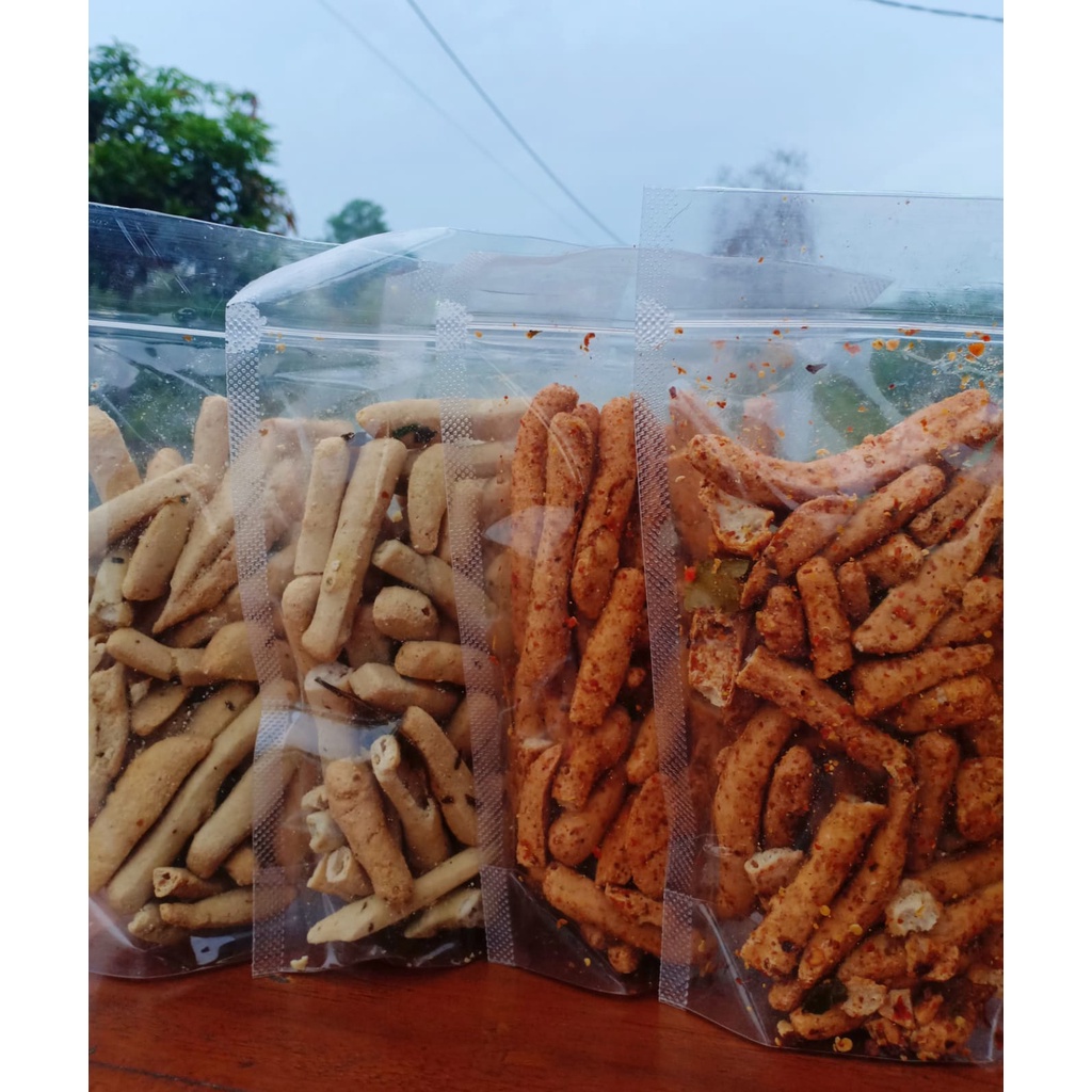 

CEMILAN BASRENG ORI DAUN JERUK & PEDAS DAUN JERUK / SNACK BASRENG 100GRAM