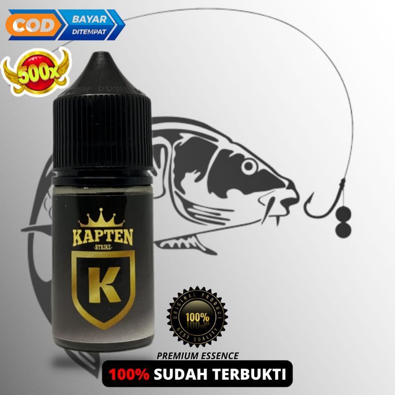 Kapten, Essen ikan mas premium, essen ikan mas paling bagus, essen ikan mas paling jitu, Raja koja, 