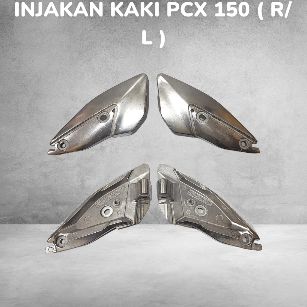 FOOT STEP FOOSTEP PIJAKAN KAKI PCX 150 LOKAL BELAKANG KANAN KIRI ASLI