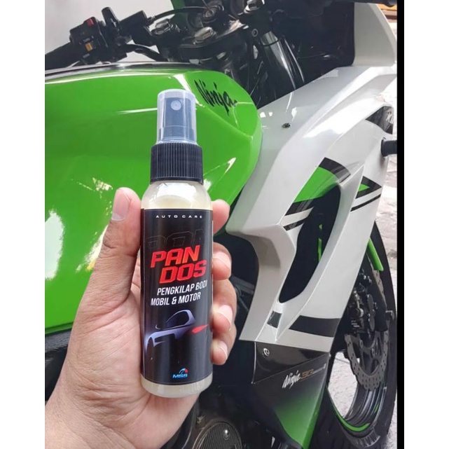 Pengkilap Body Motor &amp; Mobil / Semi Nano Coating / PANDOS 100 ml