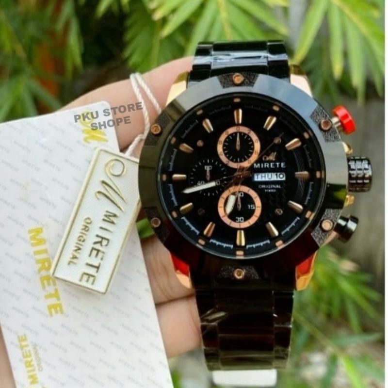 JAM TANGAN IMPORT MIRETE ORIGINAL RANTAI STAINLIS STEL TAHAN AIR TIPE TERBARU, JAM TANGAN PRIA MIRETE JAM TANGAN COWOK IMPORT COD BAYAR DI TEMPAT JAM TANGAN PRIA TERLARIS MIRETE