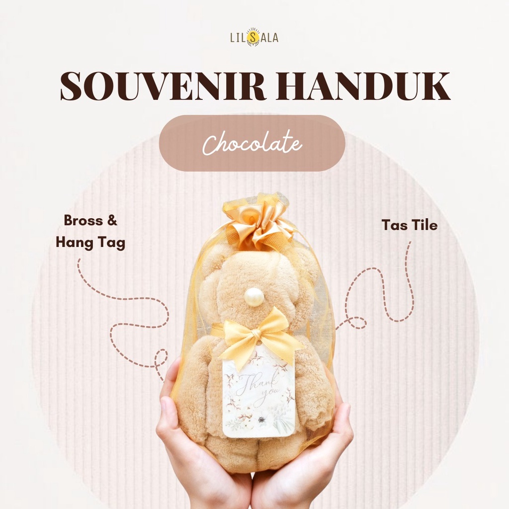[TEDDY] Souvenir Handuk Kecil Lembut Aqiqah Tasyakuran Kehamilan 4 7 Bulanan Newborn Hampers Manyue