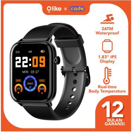 OLIKE Smartwatch Original Anti Air GPS touch control Jam tangan pintar CA-M1