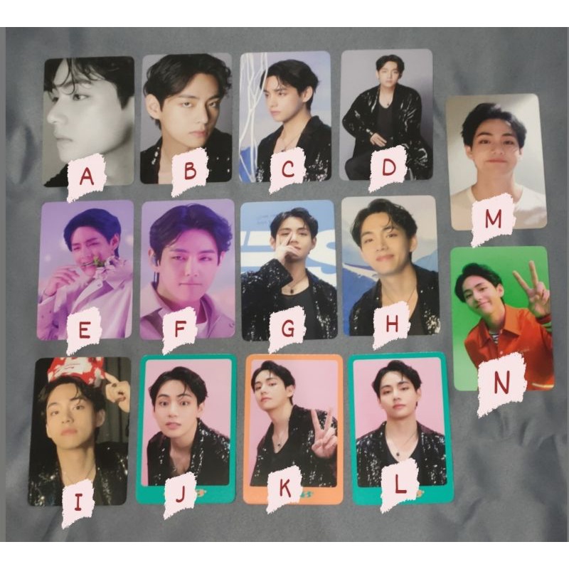 Photocard BTS Dicon 102 Official Taehyung V