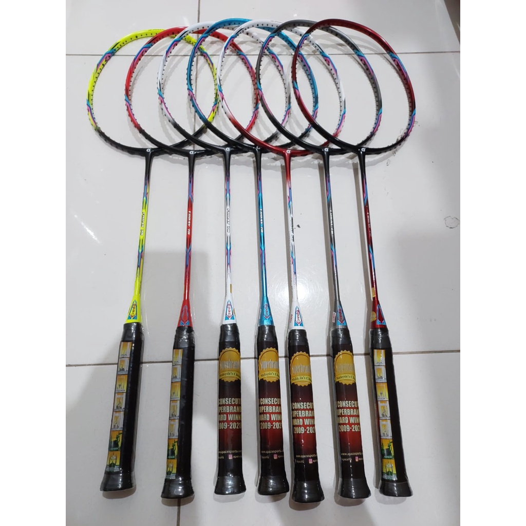 RAKET BADMINTON APACS FORAY 70 ORIGINAL FREE SENAR