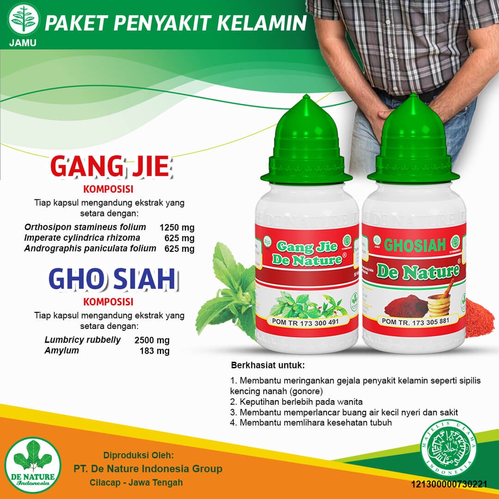 Obat Penyempitan Uretra Gangjie Ghosiah ASLI 100% Obat Striktur, Obat Saluran Uretra Menyempit, Obat