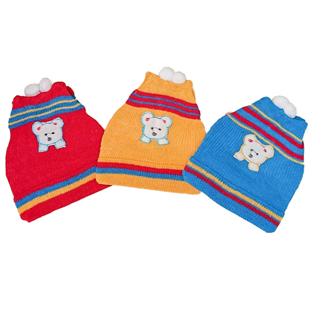 Topi Bayi Rajut / Topi Kupluk Rajutan Perlengkapan Bayi Baru Lahir Murah