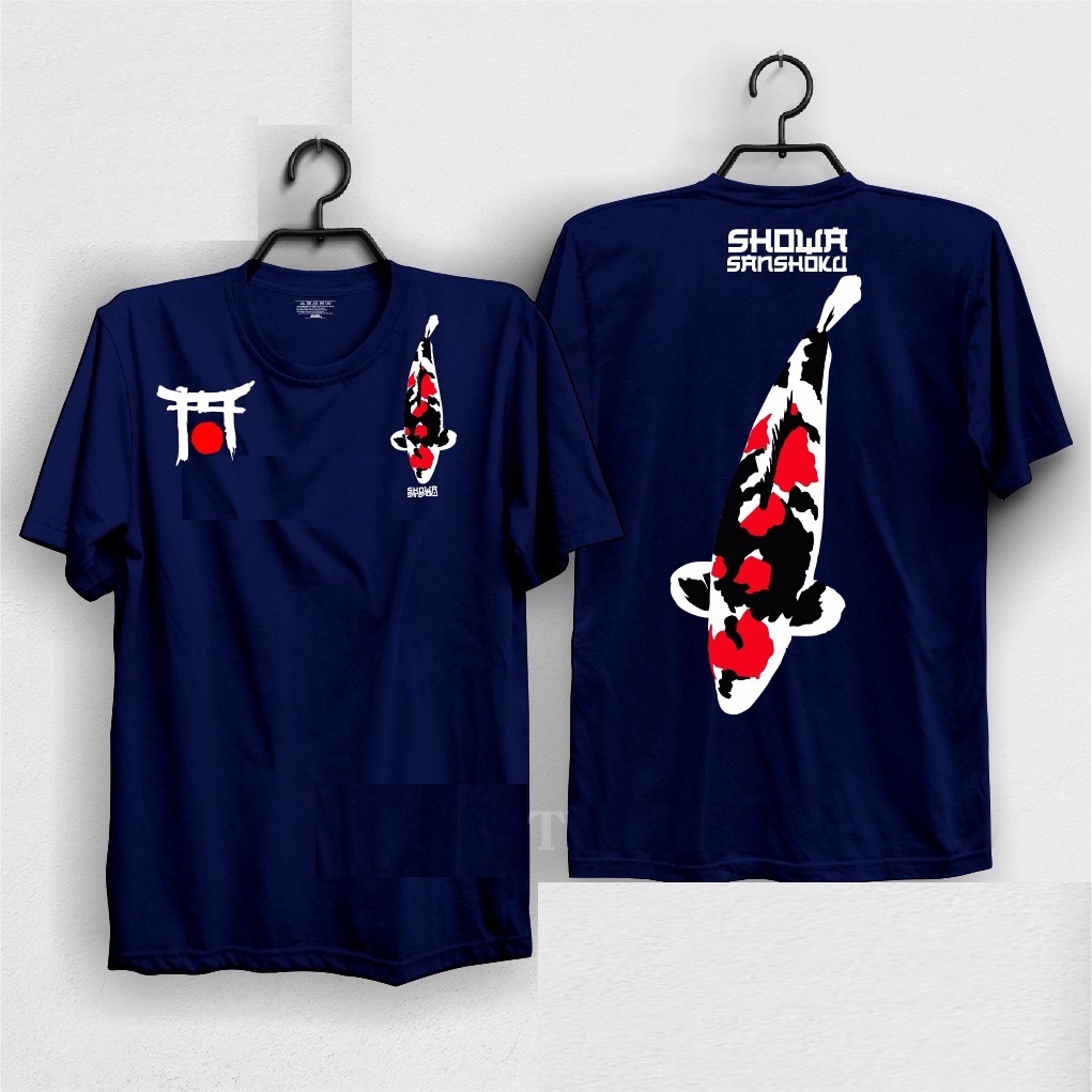 KAOS KOI SHOWA KAOS KOI JEPANG SHOWA