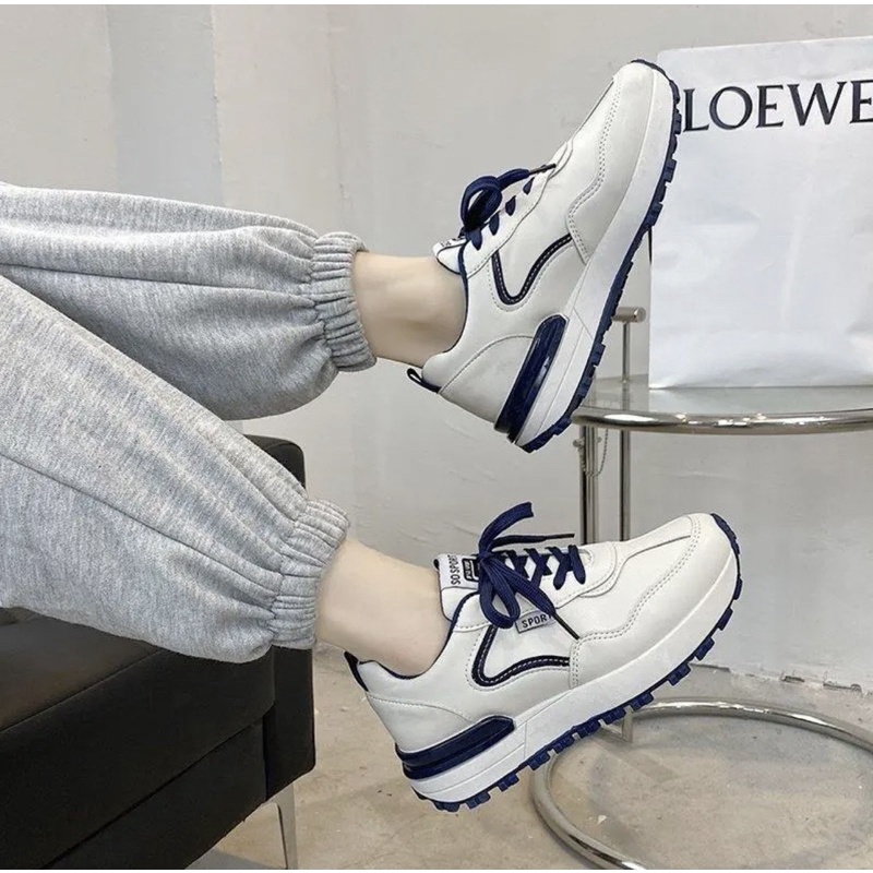 Canikorea joeon sepatu sneakers sport wanita fashion korea import