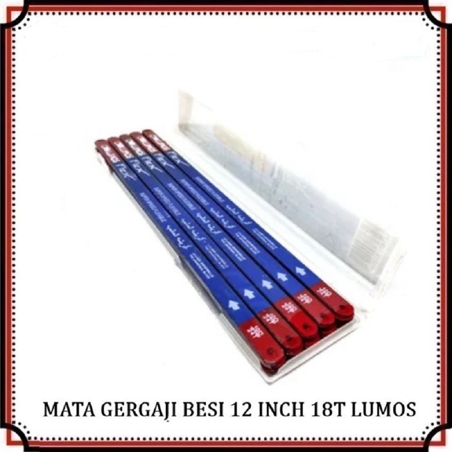 Mata Gergaji Lumos Flex 18T Mata Potong Besi Flexible 12 inch 30 cm